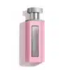 Flacon de parfum Summer Pink (Reef Rose) rose avec bouchon argenté